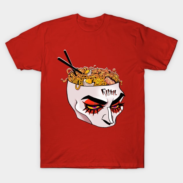 Ramen Head T-Shirt by mo0gs